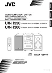 JVC UX-H300 Bedienungsanleitung