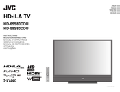 JVC HD-ILA TV HD-65S80DDU Bedienungsanleitung