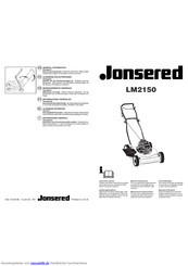 Jonsered LM2150 Anleitung