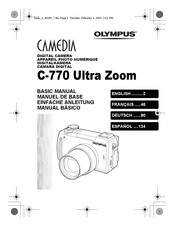 Olympus Camedia C-770 Ultra Zoom Einfache Anleitung