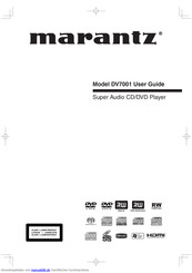 Marantz DV7001 Handbuch