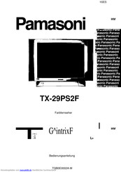 Panasonic TX-29PS2F Bedienungsanleitung