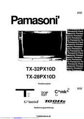Panasonic TX-28PX10D Bedienungsanleitung
