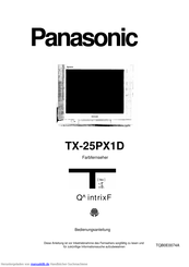 Panasonic TX-25PX1D Bedienungsanleitung