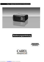 Carel PJ32 Bedienungsanleitung