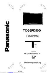 Panasonic TX-36PD50D Bedienungsanleitung