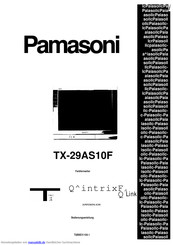 Panasonic TX-29AS10F Bedienungsanleitung