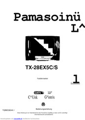 Panasonic TX28EX5C Bedienungsanleitung