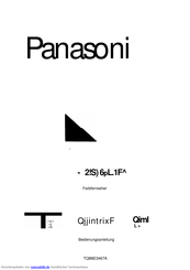 Panasonic TX-29AL1F Bedienungsanleitung