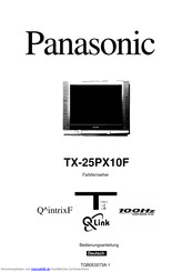 Panasonic TX-25PX10F Bedienungsanleitung