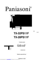 Panasonic TX-28PS11F Bedienungsanleitung