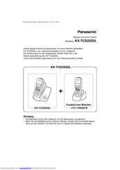 Panasonic KX-TCD202SL Bedienungsanleitung
