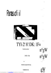 Panasonic TX-28DK1F Bedienungsanleitung