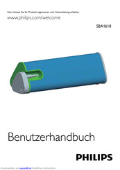 Philips SBA1610 Benutzerhandbuch