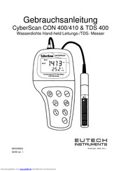 Thermo Fisher Scientific CyberScan TDS 400 Gebrauchsanleitung