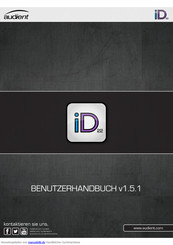 Audient iD22 Benutzerhandbuch