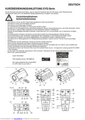 WolfVision EYE-12 Kurzanleitung