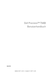 Dell Precision T5400 Benutzerhandbuch