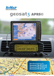 AvMap Geosat 5 APRS Betriebsanleitung
