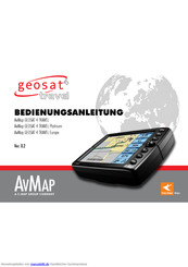 AvMap Geosat 4 TRAVEL Europe Bedienungsanleitung