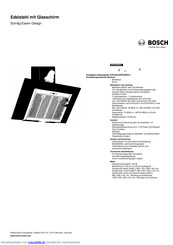 Bosch DWK098E61 Kurzanleitung