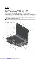 Dell Latitude E6400 XFR Einstellung Und Funktionen