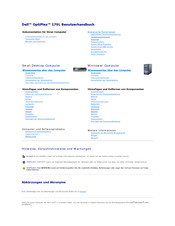 Dell OptiPlex 170L Benutzerhandbuch