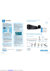 Philips HTS8140 Schnellstartanleitung