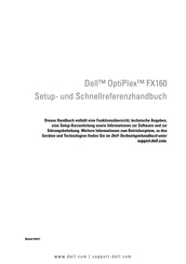 Dell OptiPlex FX160 Schnellreferenzhandbuch