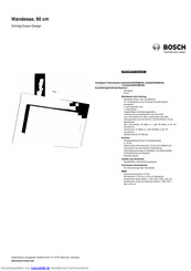 Bosch DWK09M750 Kurzanleitung