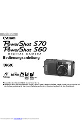 Canon PowerShot S60 Bedienungsanleitung