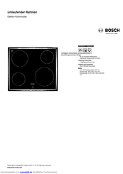 Bosch NKE645G17 Kurzanleitung