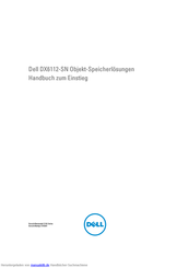 Dell PowerVault DX6112-SN Handbuch
