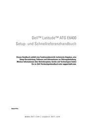 Dell Latitude E6400 ATG Einstellung Und Funktionen