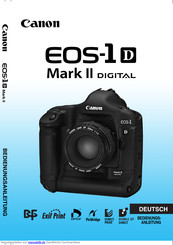Canon EOS-1d Mark II digital Bedienungsanleitung