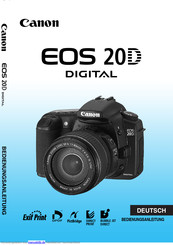 Canon Batteriegriff für EOS 20D Bedienungsanleitung