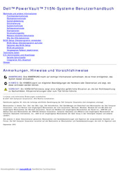 Dell PowerVault 715N Benutzerhandbuch