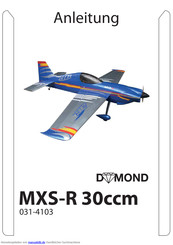 Diamond MXS-R 30ccm 031-4103 Anleitung