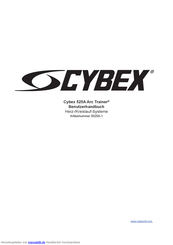 Cybex 525A Arc Trainer Benutzerhandbuch