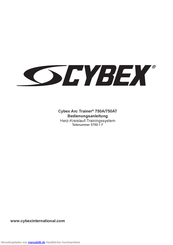 Cybex 750A Bedienungsanleitung