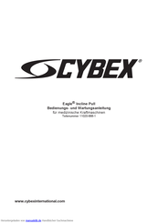 Cybex 11020 Bedienungsanleitung