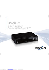 Devolo dLAN TV Sat 1300-HD Handbuch