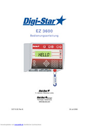 Digi-Star EZ 3600 Bedienungsanleitung