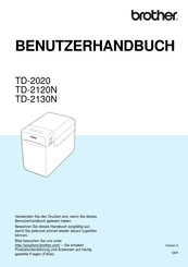 Brother TD-2120N Benutzerhandbuch
