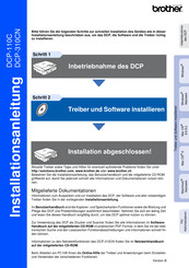 Brother DCP-110C Installationsanleitung