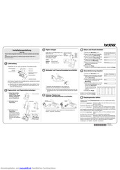 Brother FAX-T102 Installationsanleitung