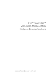 Dell PowerEdge M805 PowerEdge M600 Benutzerhandbuch