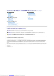 Dell E228WFP Benutzerhandbuch