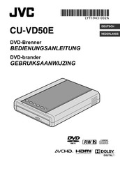JVC CU-VD50E Bedienungsanleitung