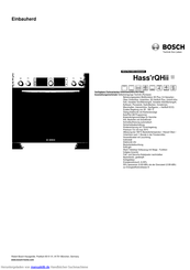 Bosch HEG78U150D Kurzanleitung